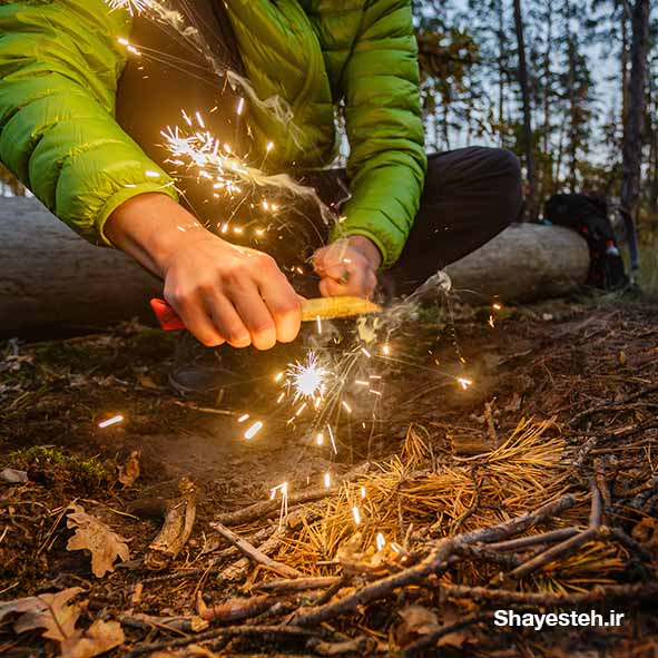 A spark, a flint: How fire leapt to life